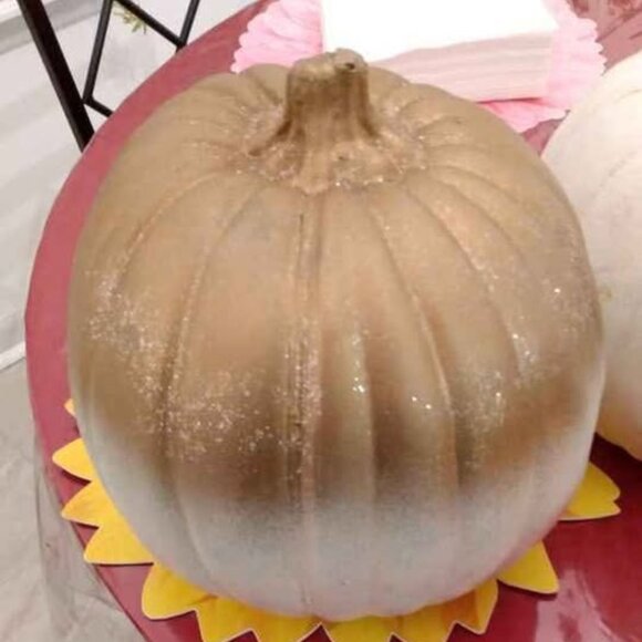 Bundle Decorative Pumpkins Table Scape Thanksgiving Halloween Fall Decor - Picture 5 of 7